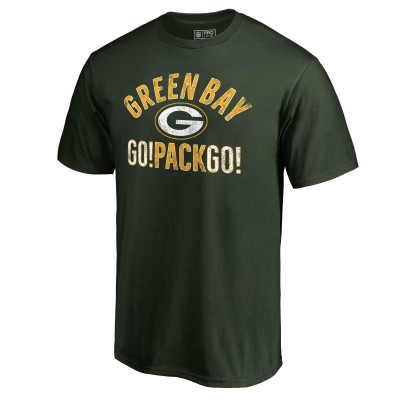 Футболка Green Bay Packers Green Hometown Collection Go Pack Go