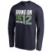 Футболка с длинным рукавом Seattle Seahawks Hometown Collection - College Navy