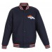 Куртка Denver Broncos JH Design Poly Twill Varsity - Navy Куртка Denver Broncos JH Design Poly Twill Varsity - Navy