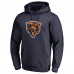 Толстовка Chicago Bears Navy Throwback Logo