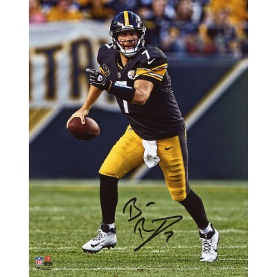 Autographed Pittsburgh Steelers Ben Roethlisberger Fanatics Authentic 8 x 10 Vertical Photograph