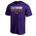 Футболка Baltimore Ravens Iconic Collection Fade Out - Purple
