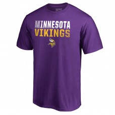 Футболка Minnesota Vikings Iconic Collection Fade Out - Purple