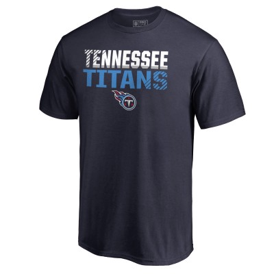 Футболка Tennessee Titans Iconic Collection Fade Out - Navy