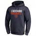 Толстовка Chicago Bears Navy Iconic Collection Fade Out Толстовка Chicago Bears Navy Iconic Collection Fade Out