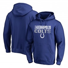 Indianapolis Colts NFL Pro Line by Iconic Collection Fade Out Pullover Hoodie - Royal