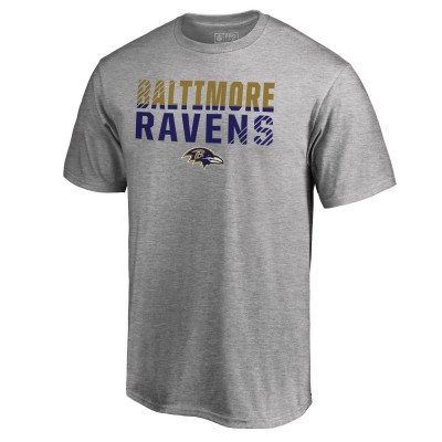 Футболка Baltimore Ravens Iconic Collection Fade Out - Ash