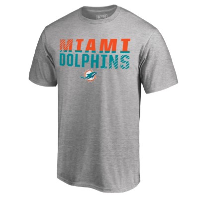 Футболка Miami Dolphins Iconic Collection Fade Out - Ash
