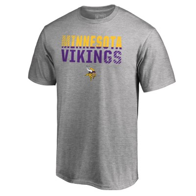 Футболка Minnesota Vikings Iconic Collection Fade Out - Ash