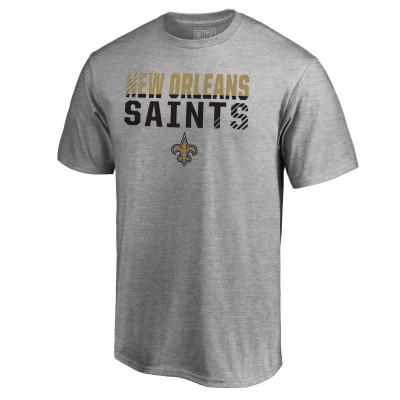 Футболка New Orleans Saints Iconic Collection Fade Out - Ash