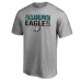 Футболка Philadelphia Eagles Iconic Collection Fade Out - Ash