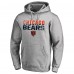 Толстовка Chicago Bears Ash Iconic Collection Fade Out