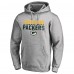 Толстовка Green Bay Packers Iconic Collection Fade Out - Ash