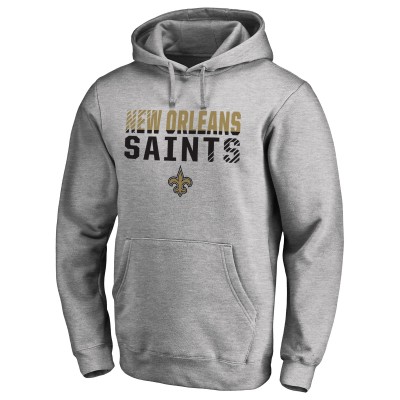 Толстовка New Orleans Saints Iconic Collection Fade Out - Ash