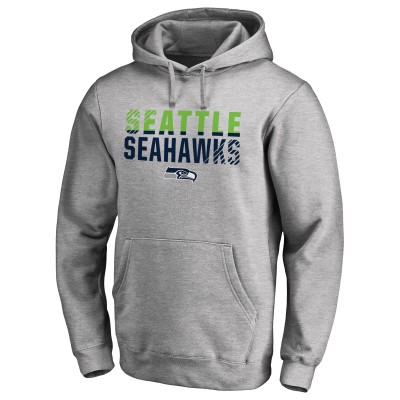Толстовка Seattle Seahawks Iconic Collection Fade Out - Ash