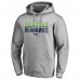 Толстовка Seattle Seahawks Iconic Collection Fade Out - Ash