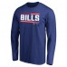 Футболка с длинным рукавом Buffalo Bills Iconic Collection On Side Stripe - Royal