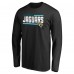 Футболка с длинным рукавом Jacksonville Jaguars Iconic Collection On Side Stripe - Black