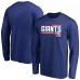 Футболка с длинным рукавом New York Giants Iconic Collection On Side Stripe - Royal