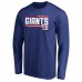 Футболка с длинным рукавом New York Giants Iconic Collection On Side Stripe - Royal