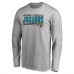Футболка с длинным рукавом Jacksonville Jaguars Iconic Collection On Side Stripe - Ash