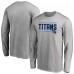 Футболка с длинным рукавом Tennessee Titans Iconic Collection On Side Stripe - Ash