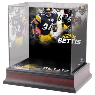 Pittsburgh Steelers Jerome Bettis Fanatics Authentic Deluxe Mini Helmet Case