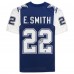 Игровая джерси Autographed Dallas Cowboys Emmitt Smith Fanatics Authentic Navy Mitchell & Ness Authentic 1995 Throwback