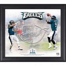 Philadelphia Eagles Fanatics Authentic Framed 15 x 17 Super Bowl LII Champions Philly Special Collage