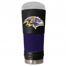 Baltimore Ravens Black 24oz. Powder Coated Draft Travel Mug