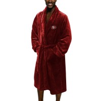 San Francisco 49ers The Northwest Group Scarlet Silk Touch Robe