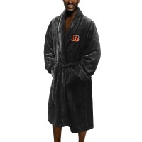 Cincinnati Bengals The Northwest Group Black Silk Touch Robe