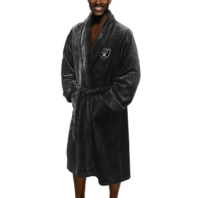Las Vegas Raiders The Northwest Group Black Silk Touch Robe