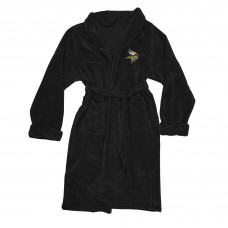 Minnesota Vikings The Northwest Company Silk Touch Robe - Black