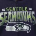 Толстовка на молнии Seattle Seahawks G-III Sports by Carl Banks Perfect Season - Navy