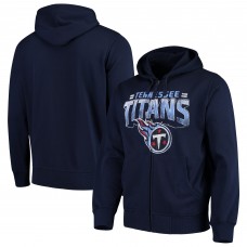 Толстовка на молнии Tennessee Titans G-III Sports by Carl Banks Perfect Season - Navy