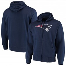 Толстовка на молнии New England Patriots G-III Sports by Carl Banks Primary Logo - Navy