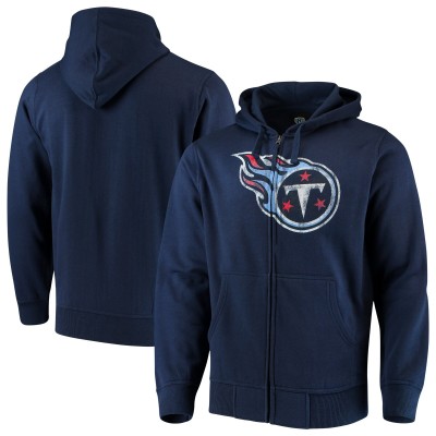 Толстовка на молнии Tennessee Titans G-III Sports by Carl Banks Primary Logo - Navy