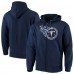 Толстовка на молнии Tennessee Titans G-III Sports by Carl Banks Primary Logo - Navy