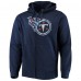Толстовка на молнии Tennessee Titans G-III Sports by Carl Banks Primary Logo - Navy