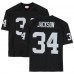 Autographed Las Vegas Raiders Bo Jackson Fanatics Authentic Black Mitchell & Ness Replica Jersey
