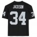 Autographed Las Vegas Raiders Bo Jackson Fanatics Authentic Black Mitchell & Ness Replica Jersey