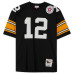 Джерси с автографом Pittsburgh Steelers Terry Bradshaw Fanatics Authentic Black Mitchell & Ness Authentic with 'HOF 89 Inscription