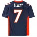 Игровая джерси Autographed Denver Broncos John Elway Fanatics Authentic Blue Mitchell & Ness 1997 Throwback Authentic
