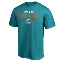 Miami Dolphins Aqua We Are Icon T-Shirt