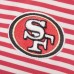 Поло San Francisco 49ers Vineyard Vines Winstead Striped - Scarlet/White