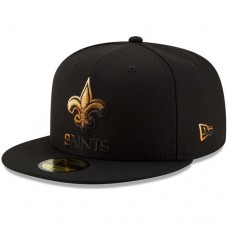 Бейсболка New Orleans Saints New Era Color Dim 59FIFTY - Black