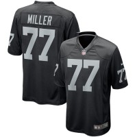 Игровая джерси Kolton Miller Las Vegas Raiders Nike Game Player - Black