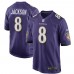 Игровая джерси Lamar Jackson Baltimore Ravens Nike Game Player - Purple