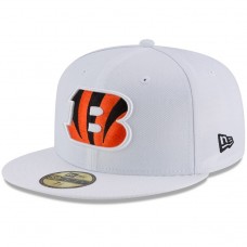 Бейсболка Cincinnati Bengals New Era White Omaha 59FIFTY